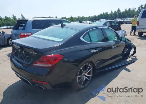 2021 Genesis G70 3.3T Awd из США, поврежденный, VIN KMTG74LE0MU070798